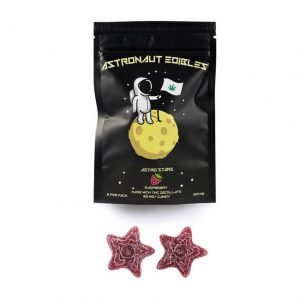 buy ASTRONAUT GUMMY STARS 50mg X 2 – Raspberry online