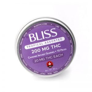 buy BLISS edibles 200mg THC online