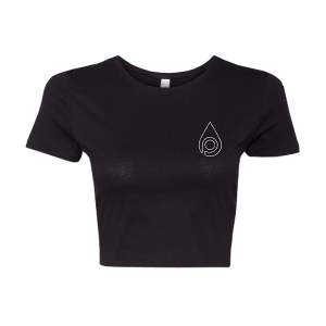 buy Core Logo Crop Tee (Black) online