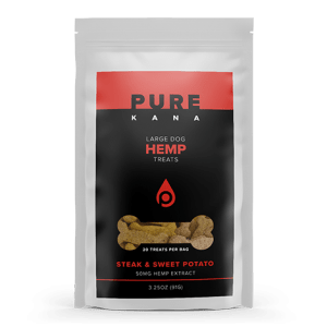 buy Hemp Dog Treats (Large Dog) – Steak & Sweet Potato online