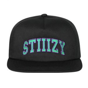 buy Stiiizy Varsity 5 Panel Hat Black online