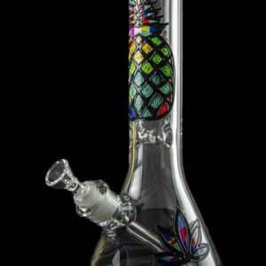 buy psychedelic pineapple beaker bong online