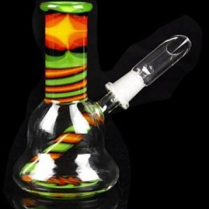 Buy Rasta Swirl Beaker Mini Rig online