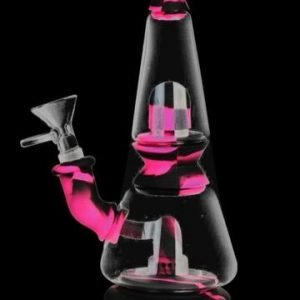Buy Silicone Dual Chamber Modular Glass Bong online