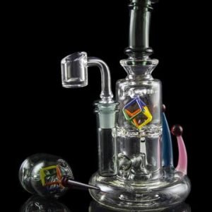 Buy The -Aura- Heady Kinetic Spinning Dab Rig with Matching Kinetic Cap online