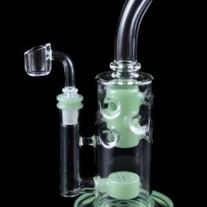 Buy -The Popper- Inverted Honeycomb Perc Swiss Dab Rig online